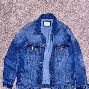 Forever 21 Womens Classic Blue Denim Jacket